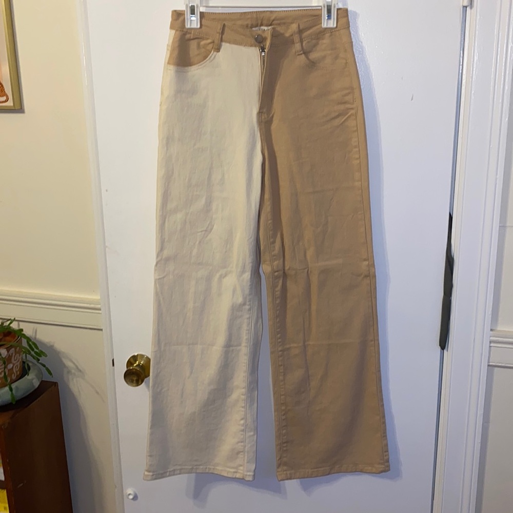 12th Tribe Color Block Jeans